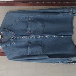 Levi's Classic Blue Denim Shirt